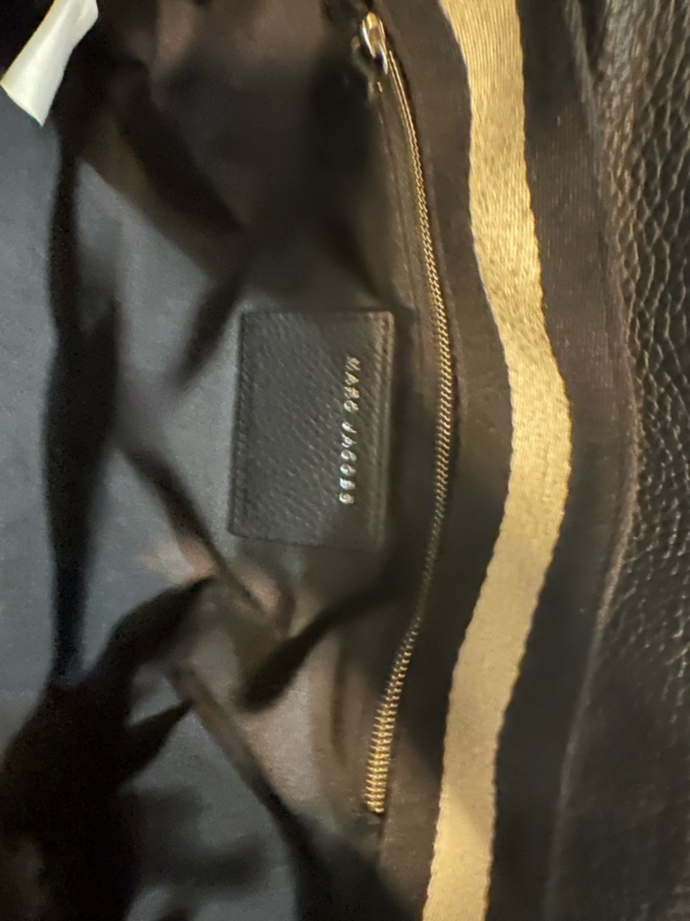 Marc Jacobs Black Leather Gotham Bag - Picture 9 of 10